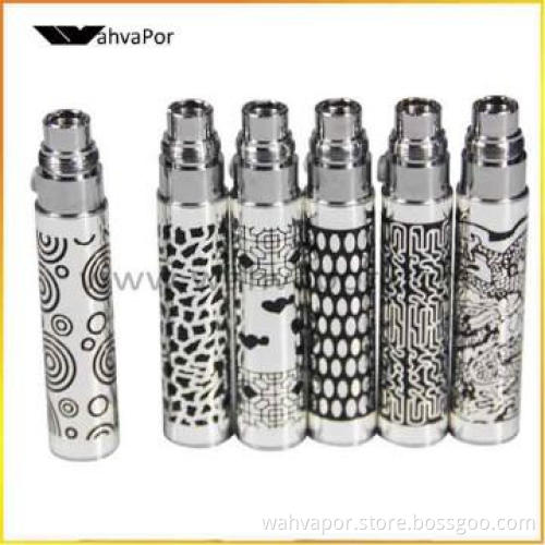 Hottest colorful smoke egok e cigarette/ ego-q with pattern battery